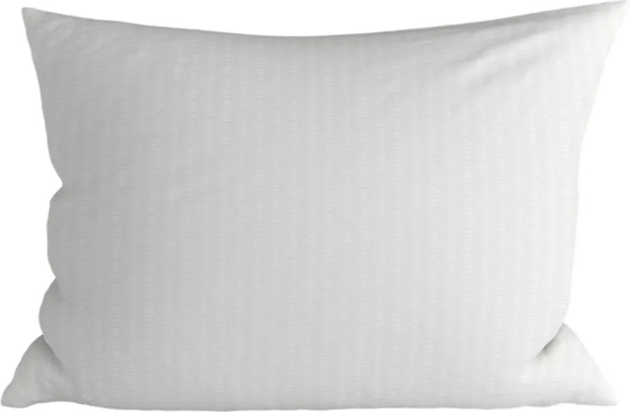 Krepa na poszewka na poduszkę DENYX 70x90 cm biały
