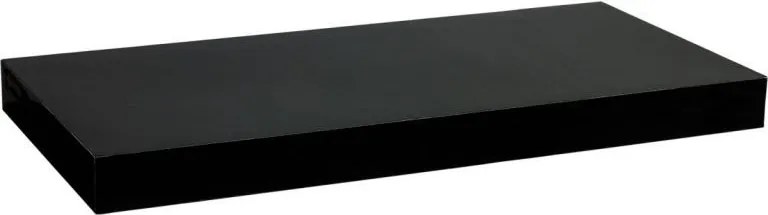 Półka ścienna Stilista  Volato, 80 cm, błyszcząca czerń