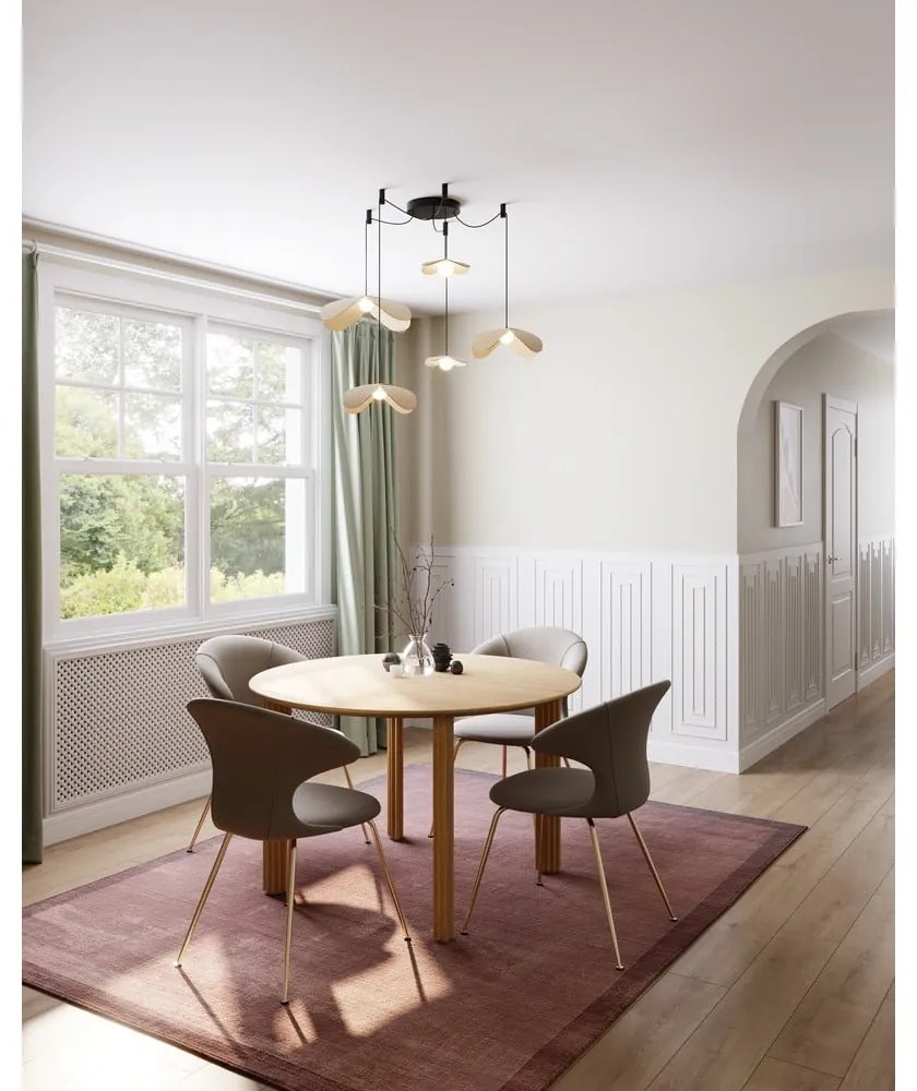 Okrągły stół z litego drewna dębowego ø 120 cm Comfort Circle – UMAGE