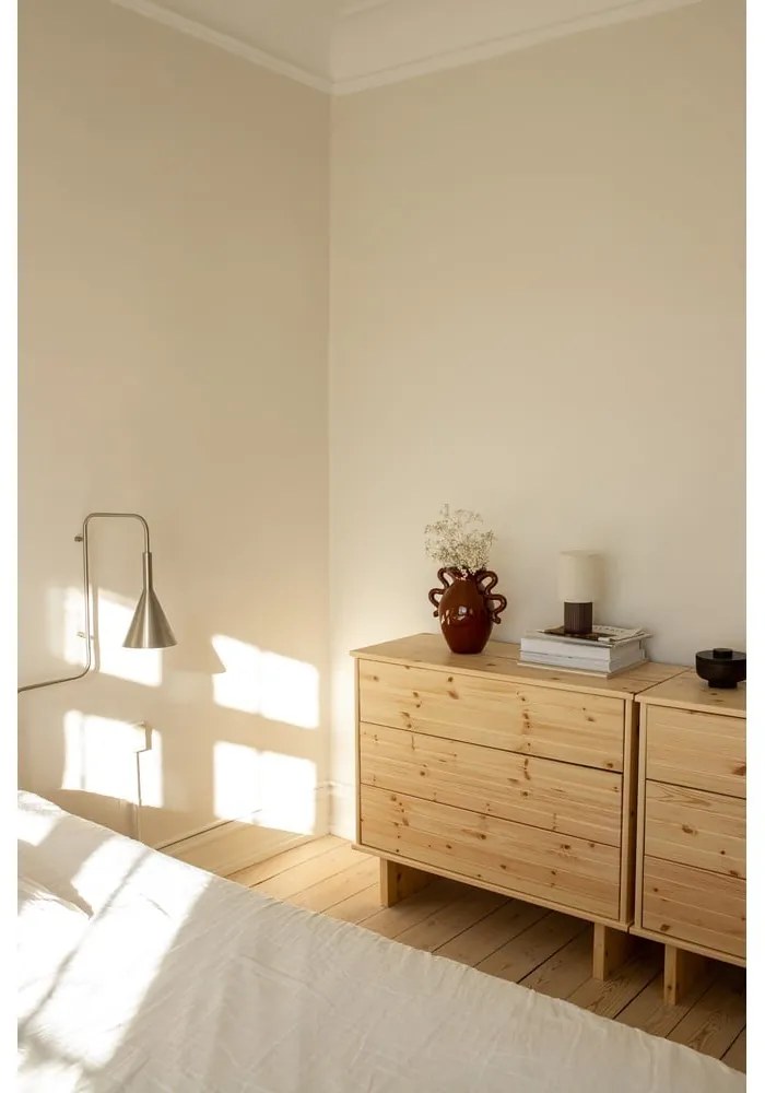 Naturalna komoda z drewna sosnowego Karup Design Kommo