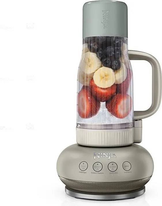 Blender Ninja BlendBoss DB351EUST 1100W 0,71L Kolor Kamień z Plastikowym Dzbankiem i Ostrzami ze Stali Nierdzewnej