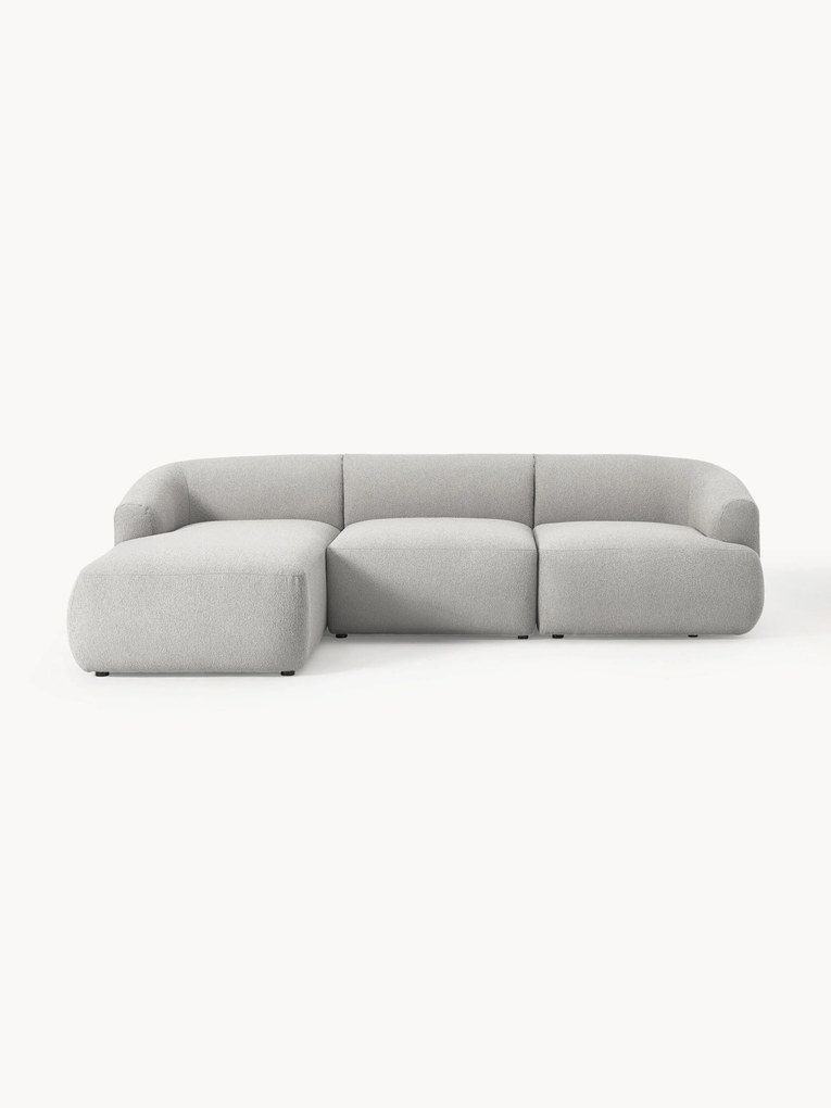 Narożna sofa modułowa Bouclé Sofia (3-osobowa)