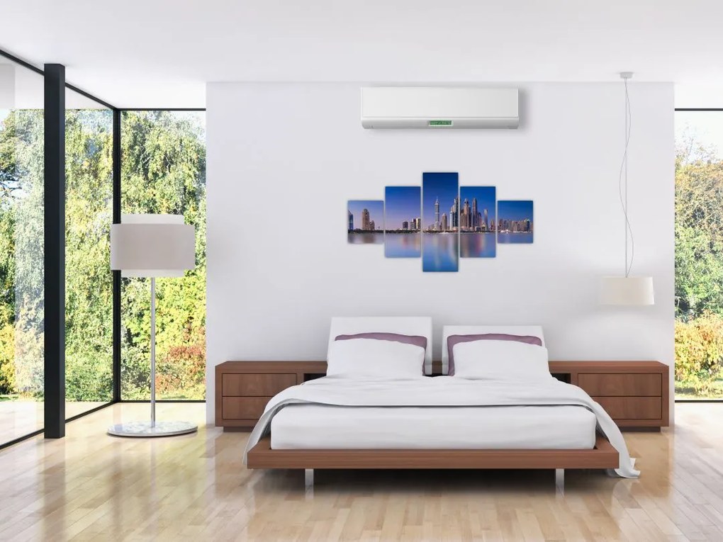 Obraz drapaczy chmur (125x70 cm)