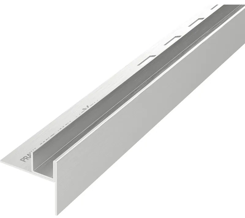 Mexen Line-B listwa spadkowa do szkła 120 cm prawa, inox - 181004120R