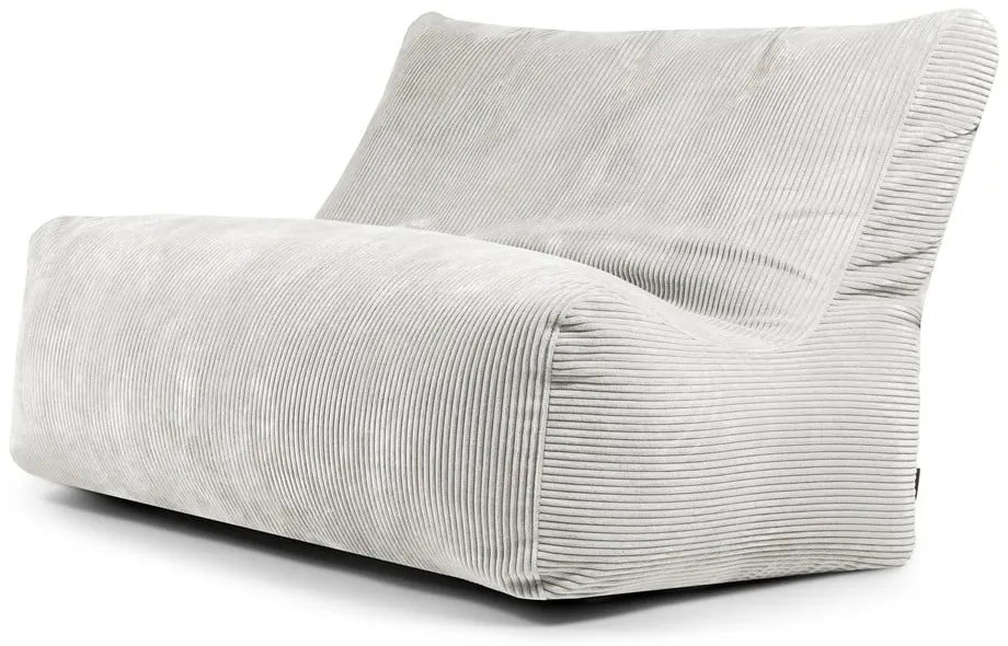 Kremowy sztruksowy worek do siedzenia Sofa Seat Lounge – SLOWDOWN
