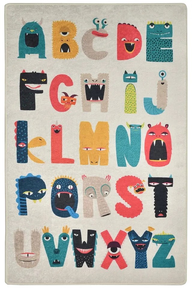 Dziecięcy dywan antypoślizgowy Conceptum Hypnose Monsters, 140x190 cm