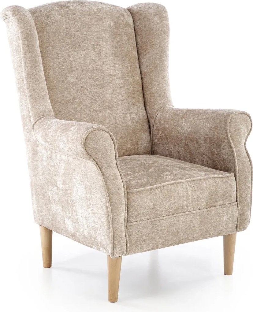 Tradycyjny fotel wypoczynkowy Hermes Halmar