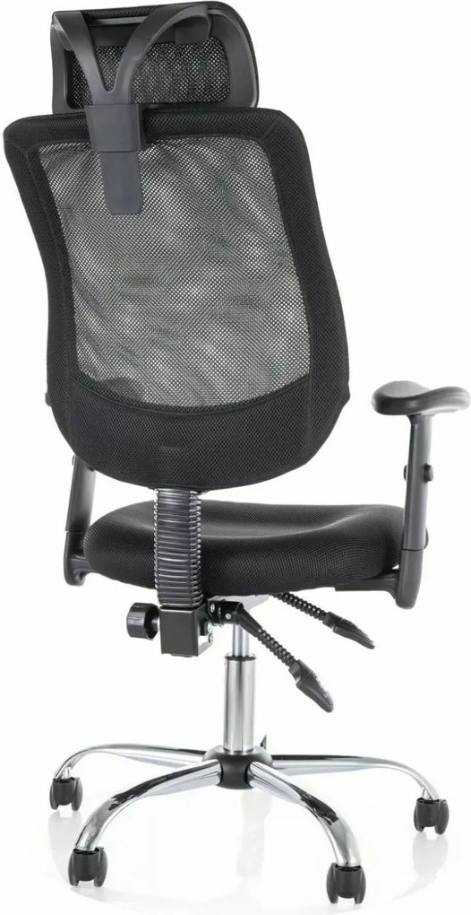 Fotel obrotowy Q-118R Signal, zgodny z normą BHP