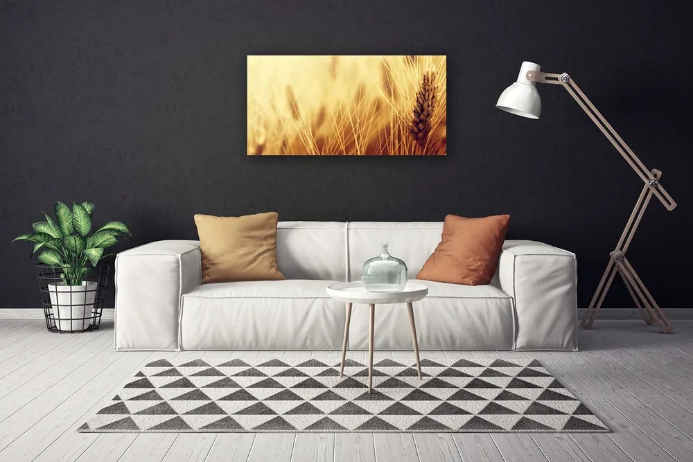 Obraz canvas Kłosy Pszenicy na Wietrze