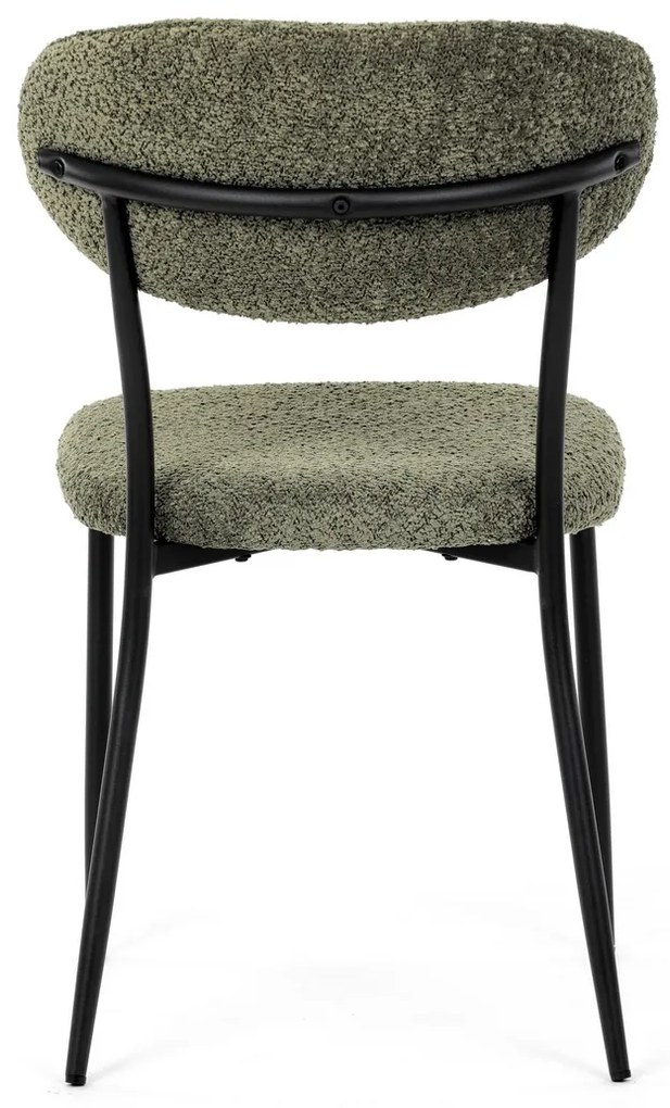 Zestaw krzeseł do jadalni CT-W1021 GRN2, 4 szt.