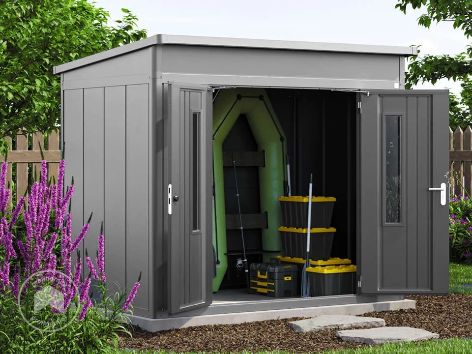 PRIMEYARD 263 x 180 cm Domek narzędziowy, antracyt - (GFPV00911)