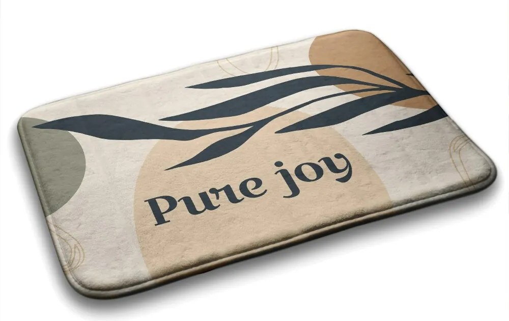 Antypoślizgowy dywanik łazienkowy Antypoślizgowy dywanik łazienkowy Roślina Liść