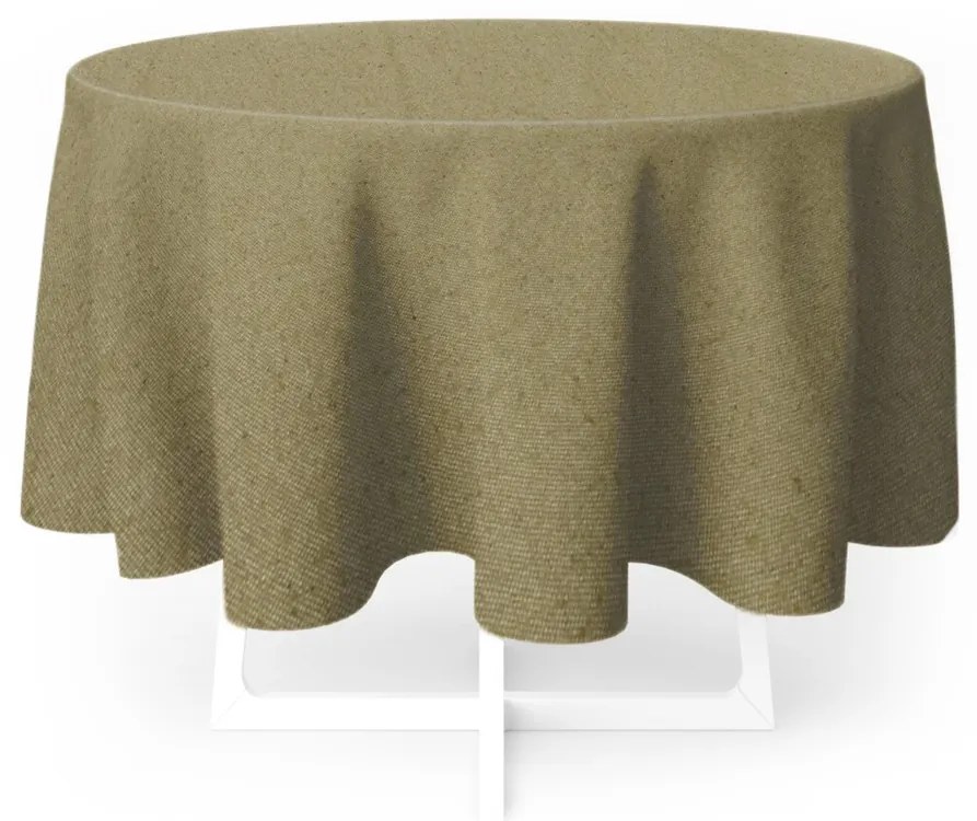 Obrus Table khaki, śr. 150 cm