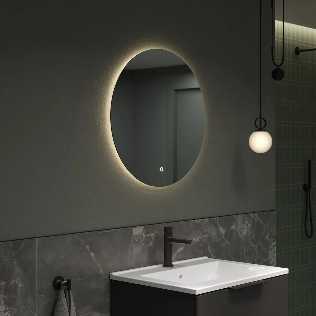 Podświetlane lustro łazienkowe LED 2712