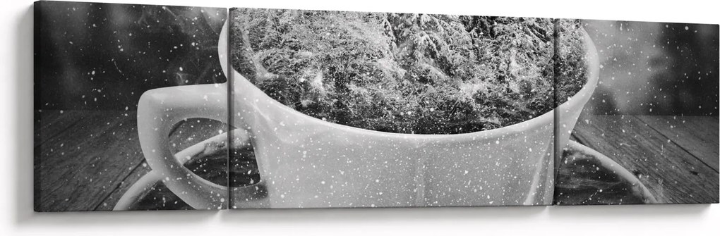 Obraz - Filiżanka natury (170x50 cm)