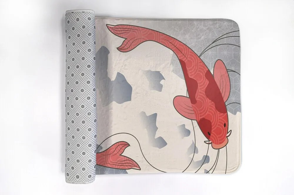 Dywanik łazienkowy antypoślizgowy Dywanik łazienkowy antypoślizgowy Rybki Karpie