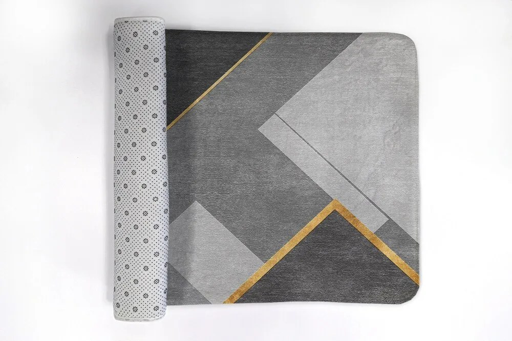 Dywanik łazienkowy antypoślizgowy Dywanik łazienkowy antypoślizgowy Geometryczne wzory