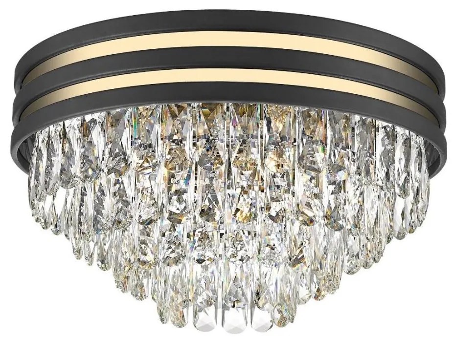 Zuma Line C0525-05A-P7D7 Lampa sufitowa NAICA 5xE14/40W/230V czarna