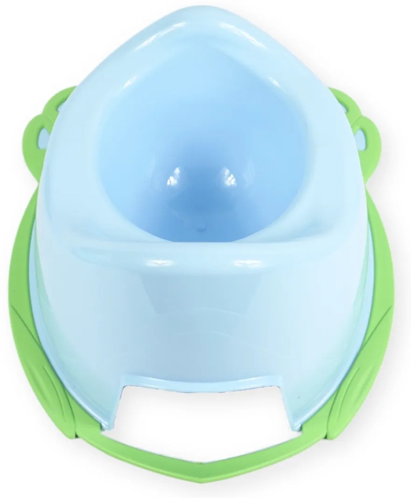 Nocnik dziecięcy BIRDIE JAY 36 cm, jasnoniebieski/zielony