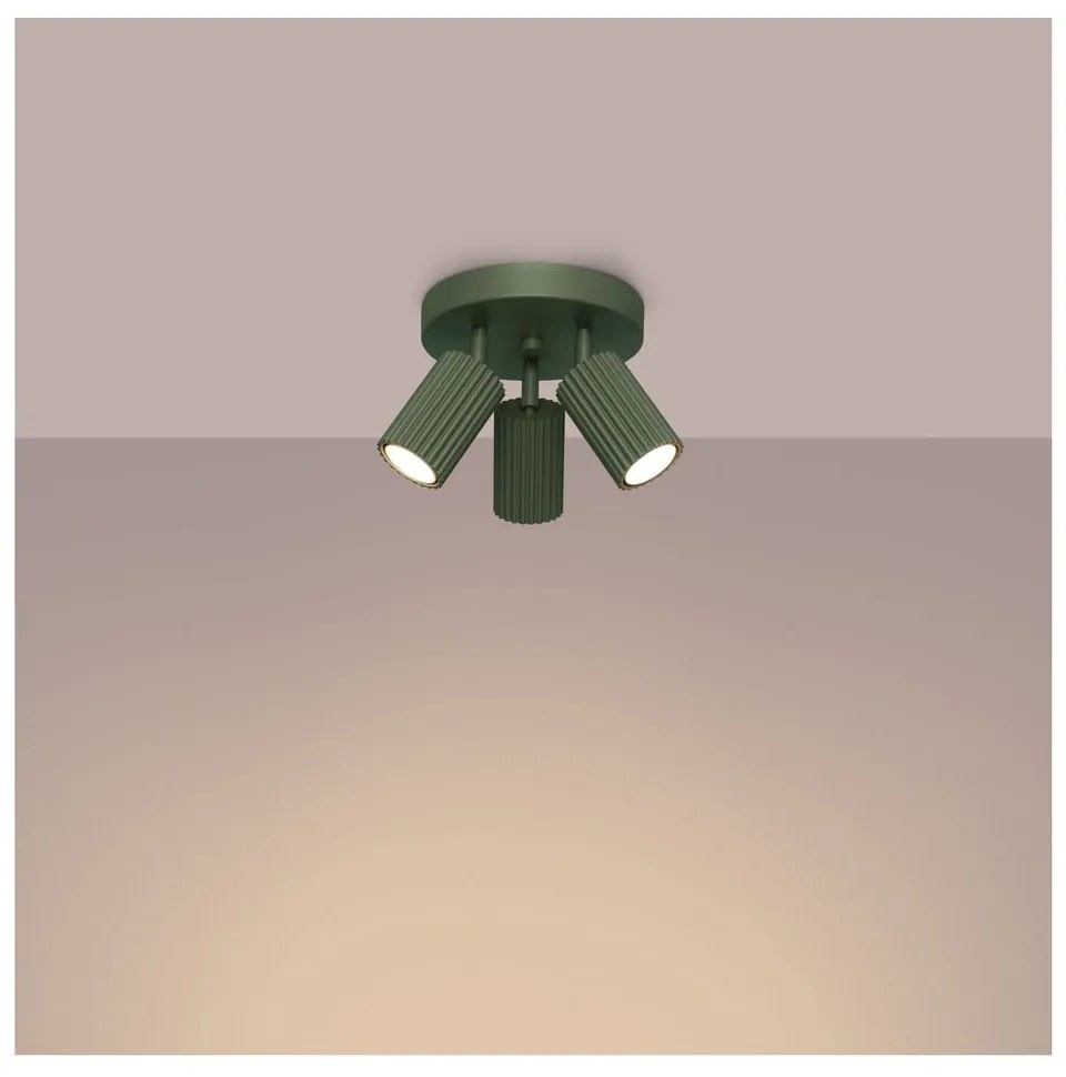 Zielona lampa punktowa Gleam – Sollux