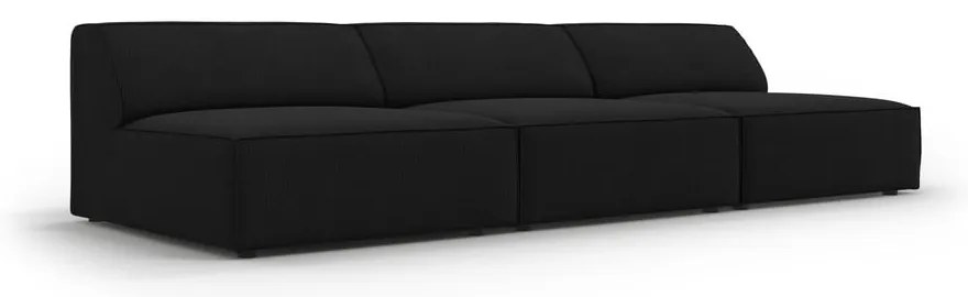 Czarna sofa 240 cm Jodie – Micadoni Home