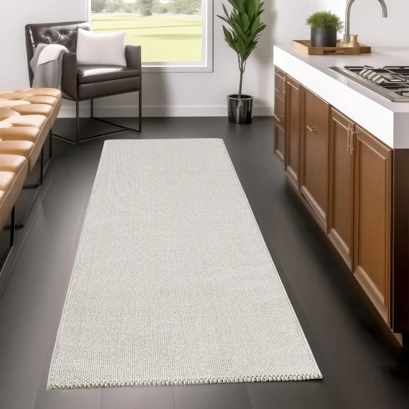 Dywan uniwersalny Loom kremowy 80 cm x 250 cm