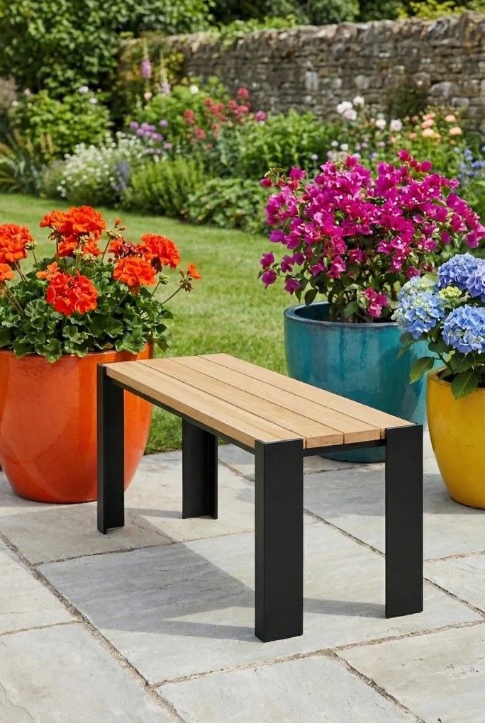 Ławka miejska 150 cm 24 kolory S5-L75