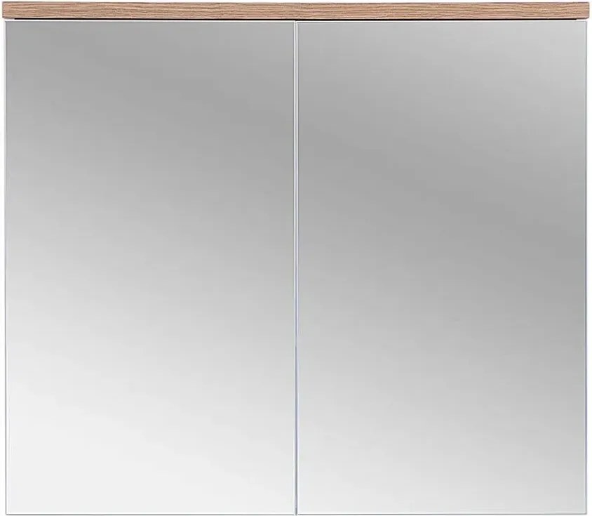 Szafka łazienkowa z lustrem 80 cm N3-H21