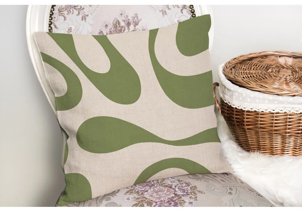 Poszewka na poduszkę 43x43 cm Matcha Latte – Mila Home