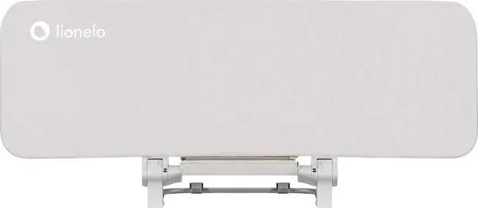 Lionelo - Barierka zabezpieczająca do łóżka LORA szara