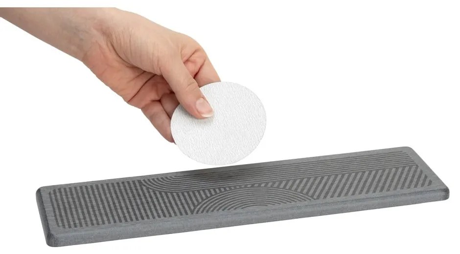 Szara podkładka do naczyń okrzemkowa (z diatomitu) 30x8 cm Damon – Wenko