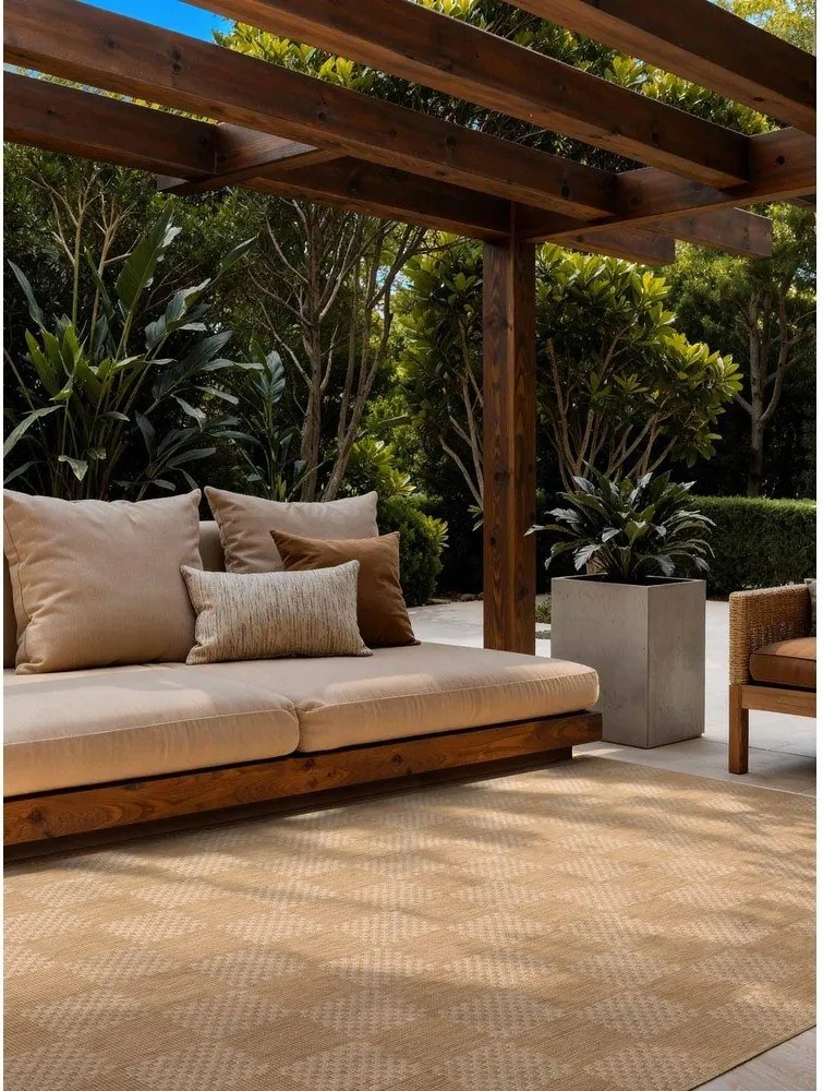 Kremowy/w naturalnym kolorze dywan odpowiedni na zewnątrz 160x230 cm Haringey Dorothy – Ted Baker