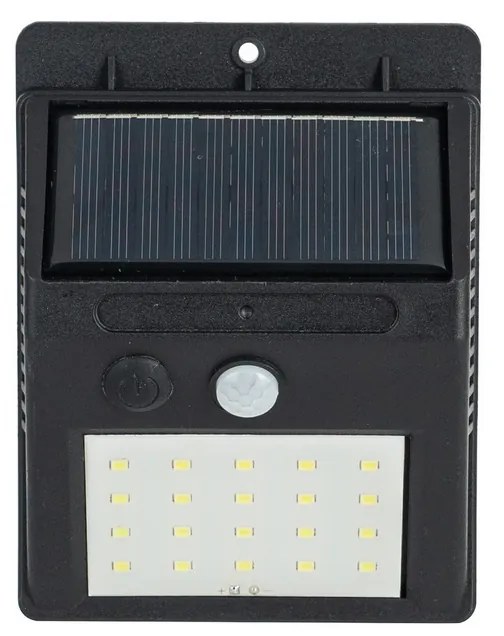 Happy Green Lampa solarna Sensor 20 LED, 4,9 x12,5  x 9,6 cm