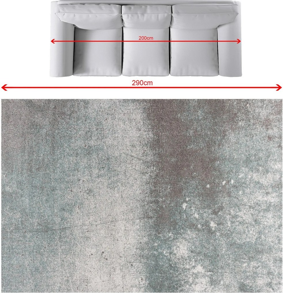 Dywan Softness cream/sage green 200x290cm