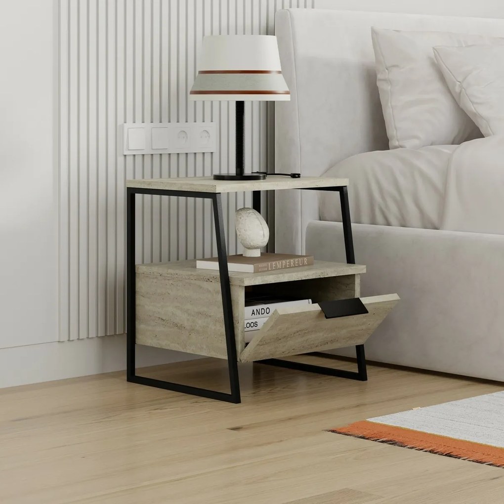 Szafka nocna Pal Travertine