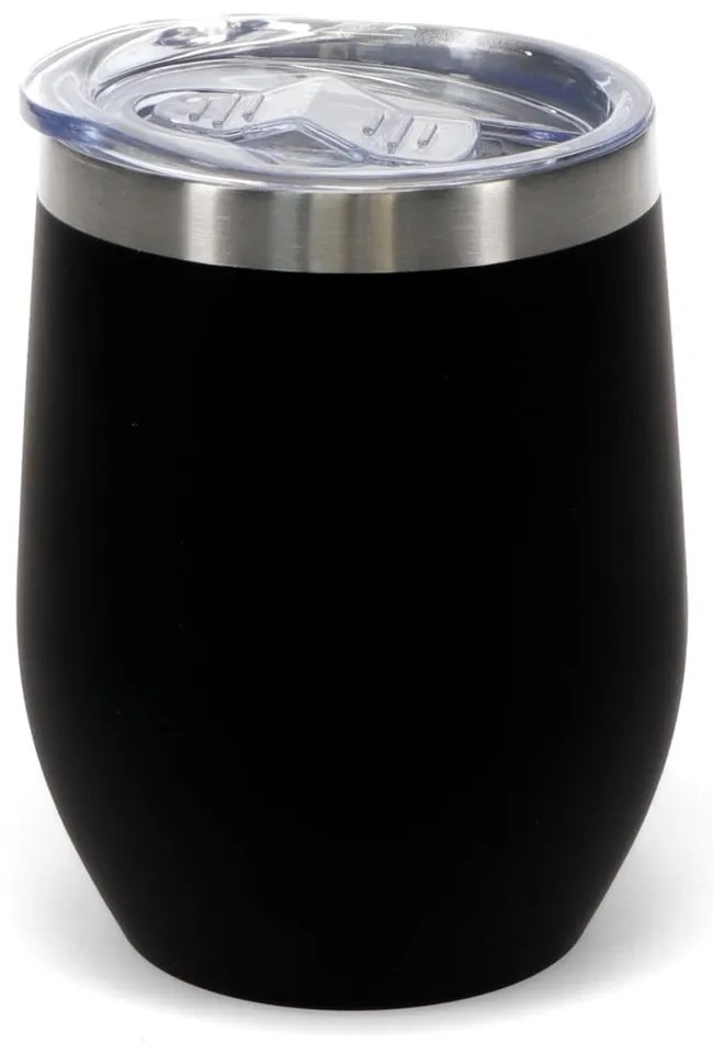 Czarny kubek podróżny 350 ml – Rex London