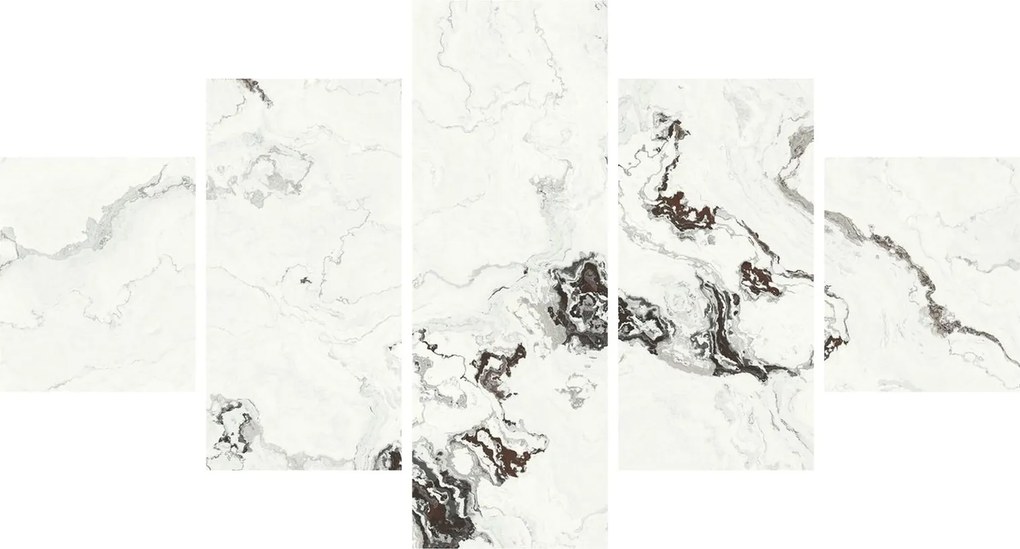 Obraz - Biały marmur (125x70 cm)