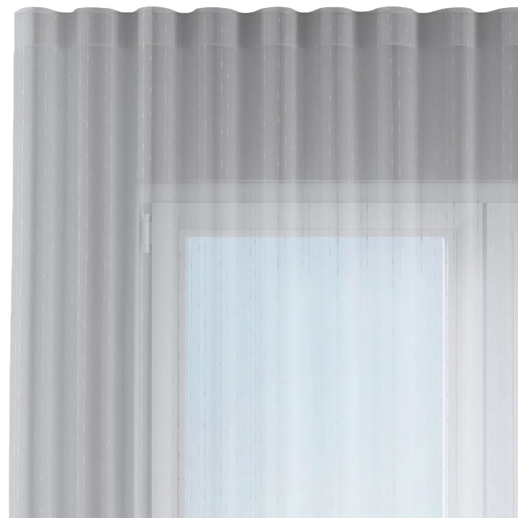 Firana na taśmie wave