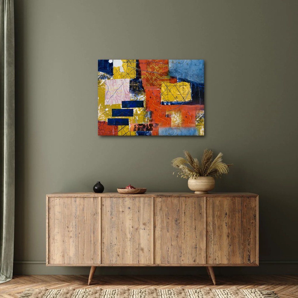 Obraz - Abstrakcja (70x50 cm)