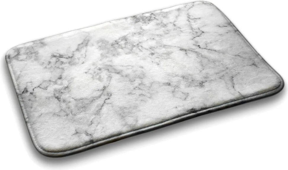 Dywanik łazienkowy Dywanik łazienkowy Biały marmur