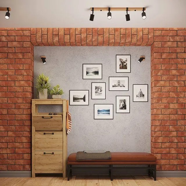 Czteropunktowa listwa sufitowa spoty loft - A580 F5-R58