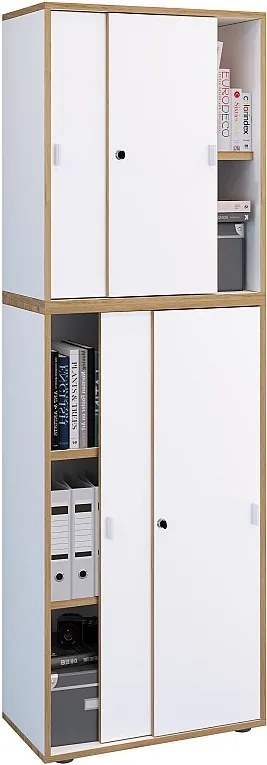 Drzwi przesuwne szafki biurowej Salia 5px B60