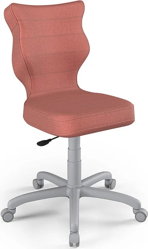 Krzesło biurkowe dla nastolatka Petit Grey rozmiar 5 (146-176,5 cm)