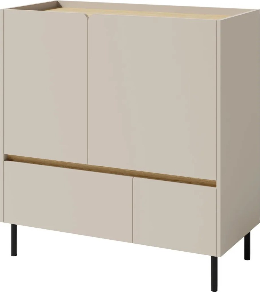 Komoda MURO 95 cm do Salonu Sypialni Odcienie beżu