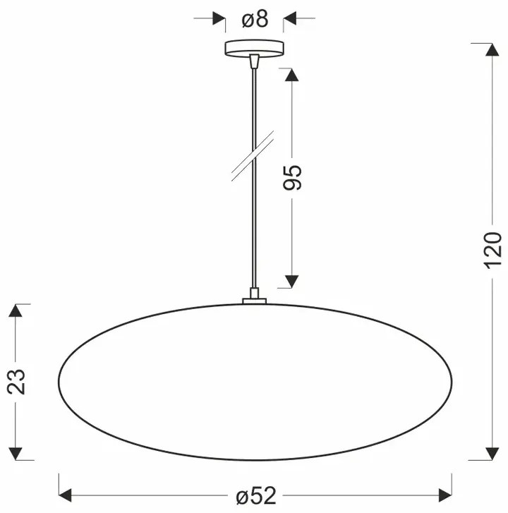 Nowoczesna beżowa lampa wisząca D202 Sillo