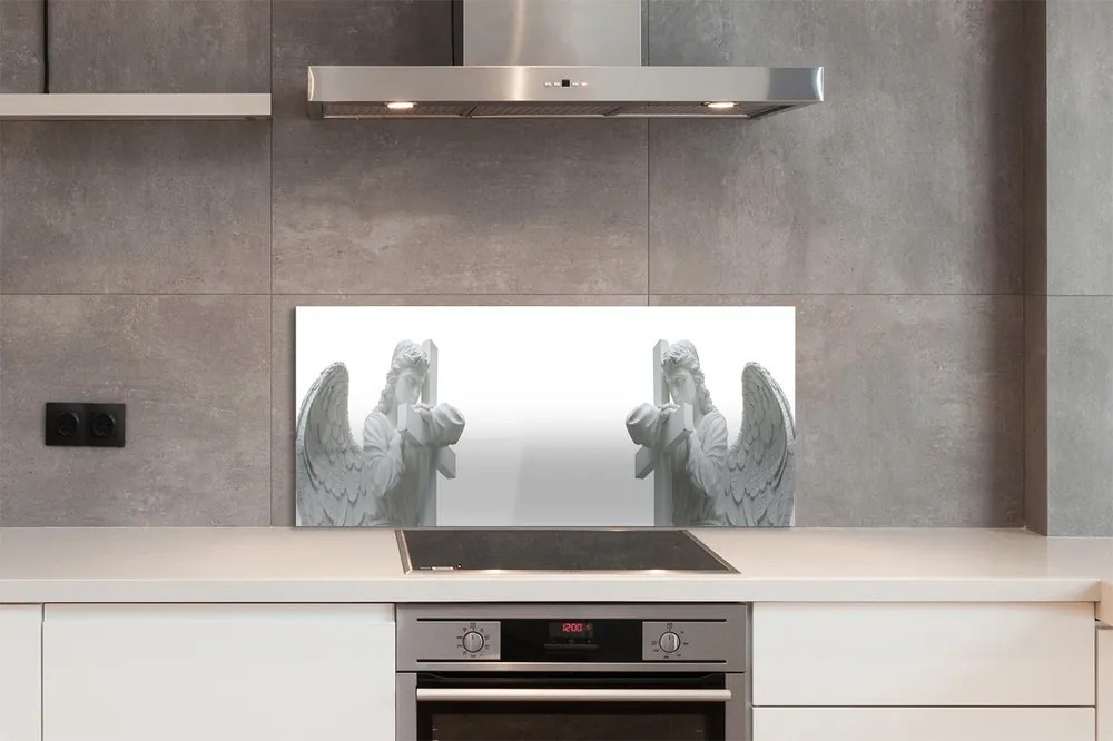 Szklany Panel Modlitwa Niebiańskich Aniołów