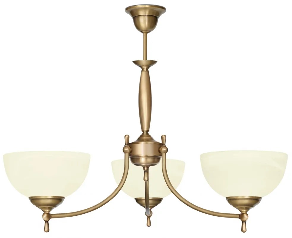 Żyrandol mosiężny do salonu C-S3A