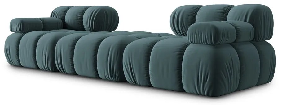 Morski aksamitny narożnik Bellis – Micadoni Home