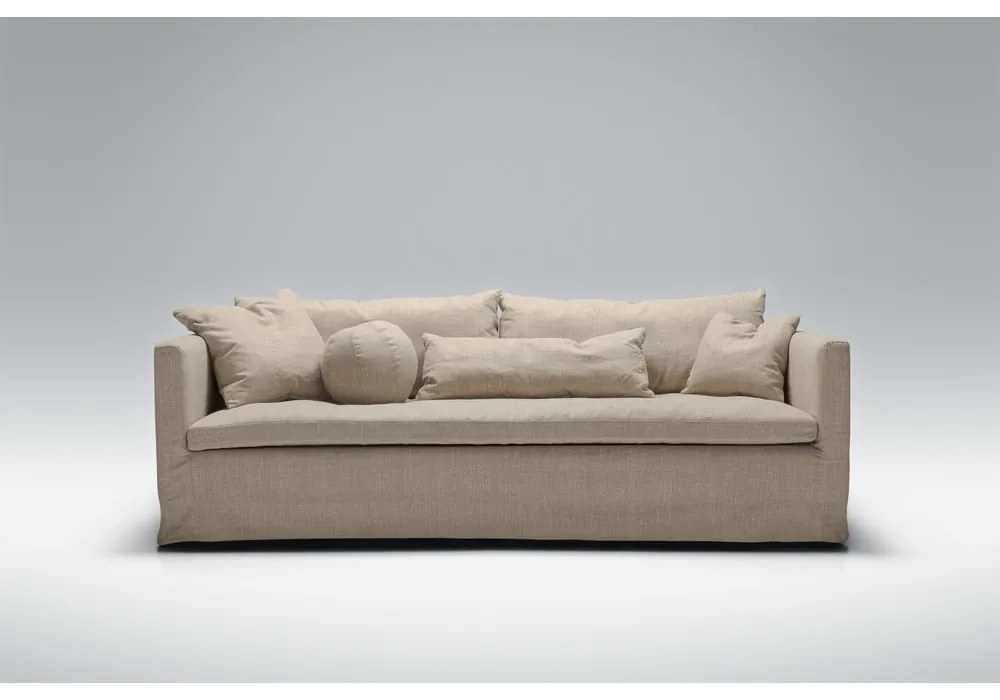 Beżowa sofa 230 cm Lill – Sits