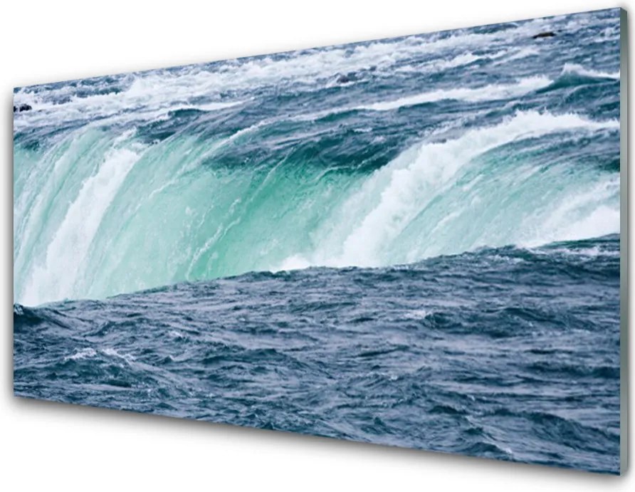 Panel nad blat kuchenny Potężna Kaskada Wodna